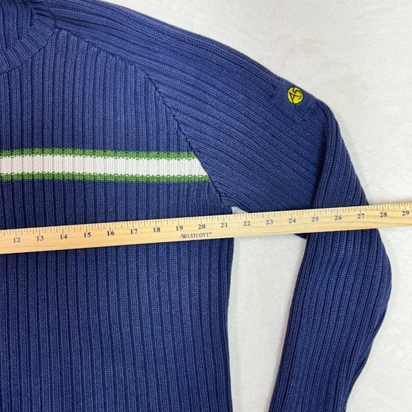 THE NORTH FACE A5 Series Men's L Vintage 90s Ribbed Knit Crewneck Winter Sweater - Picture 8 of 11